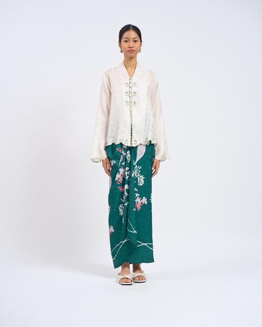 Delia Kurung Pendek in Yellow