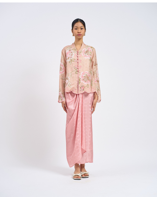 Delia Kurung Pendek in Pink