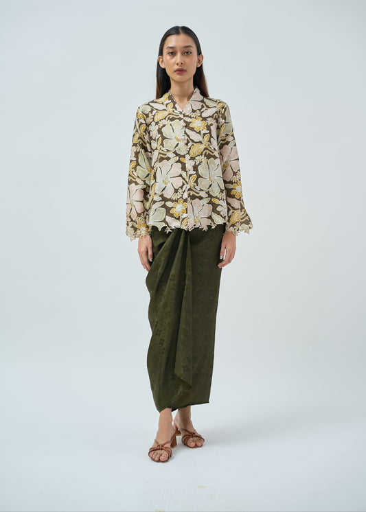 Kurung Moden DELIA (05-118 YLW/GRN)