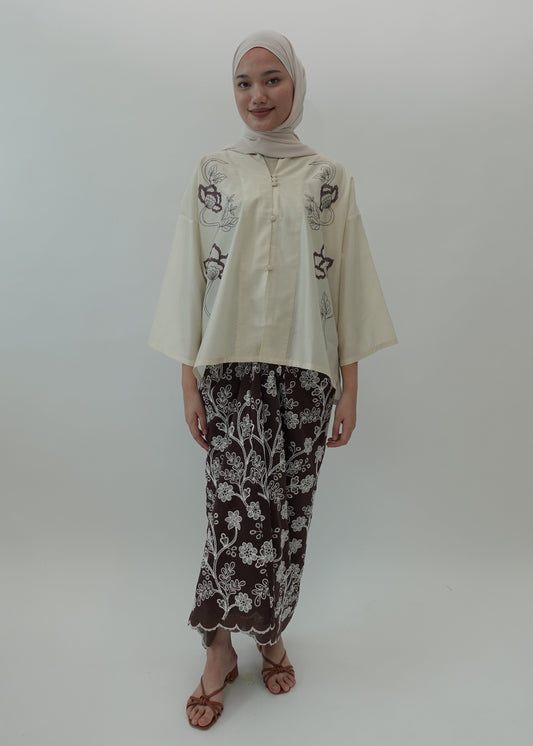 Kimono Kebaya SENJA  : ACT (SET-CRM/BRW)