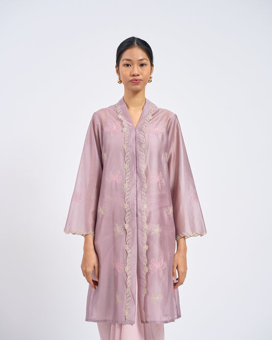 Hera Cotton Top in Purple