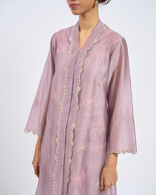 Hera Cotton Top in Purple