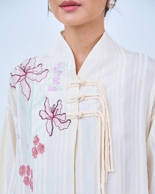 Jasmin Cotton Top in Yellow