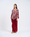 Juwita Kebaya Pendek in Maroon