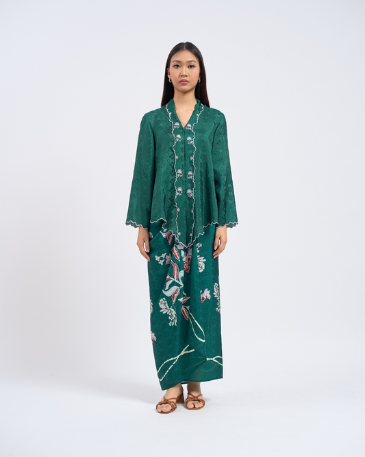 Juwita Kebaya Pendek  in Green