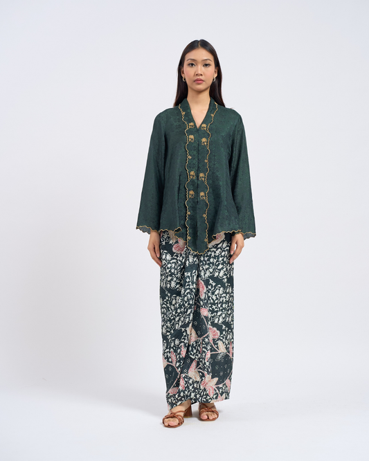 Juwita Kebaya Pendek in Green