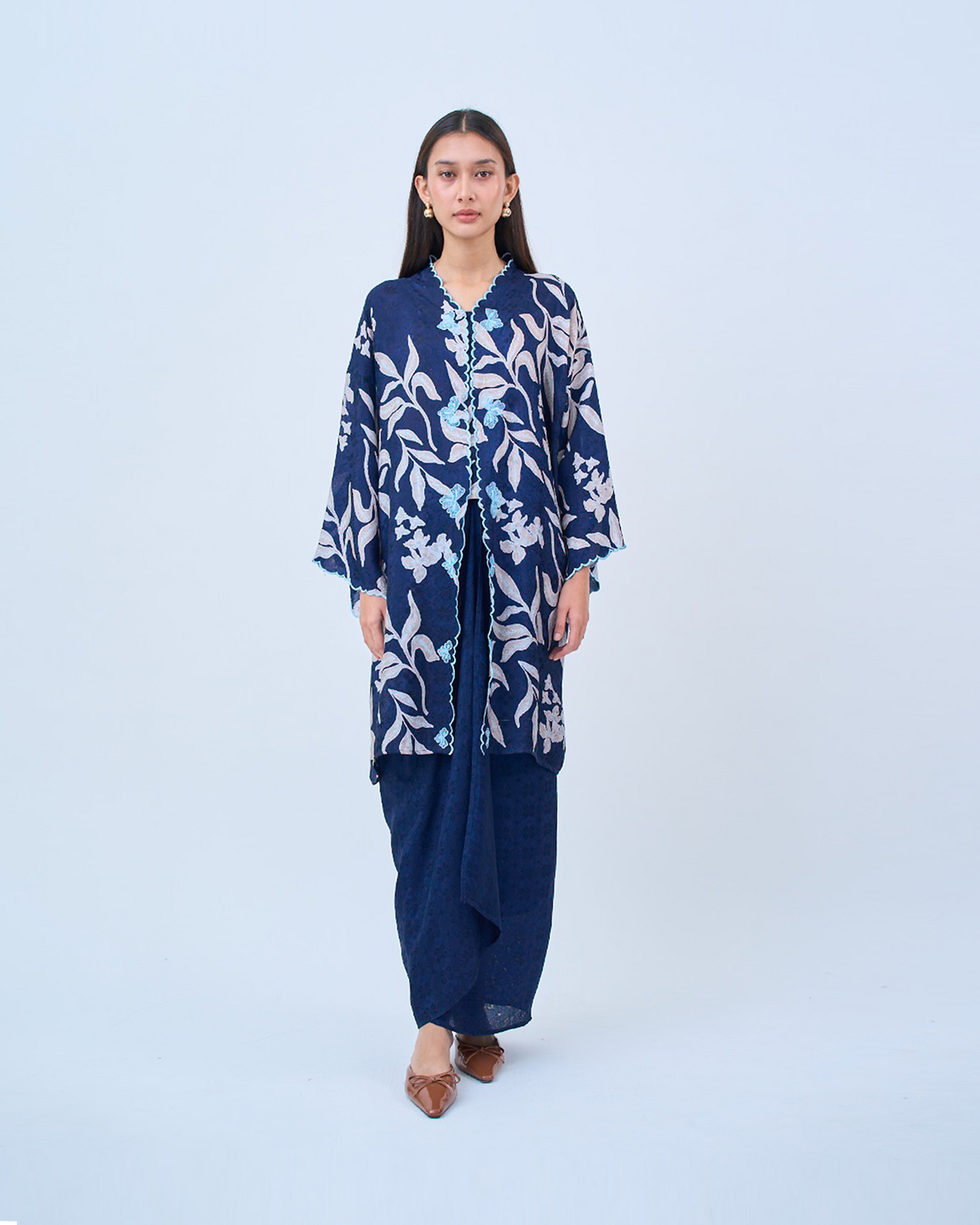 Khadeeja Kebarung in Blue