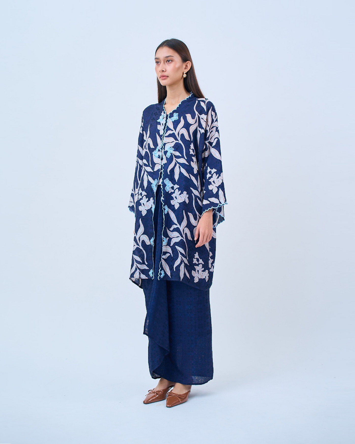 Khadeeja Kebarung in Blue