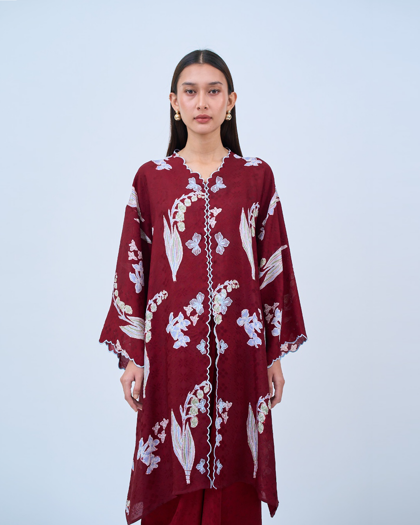 Khadeeja Kebarung in Maroon