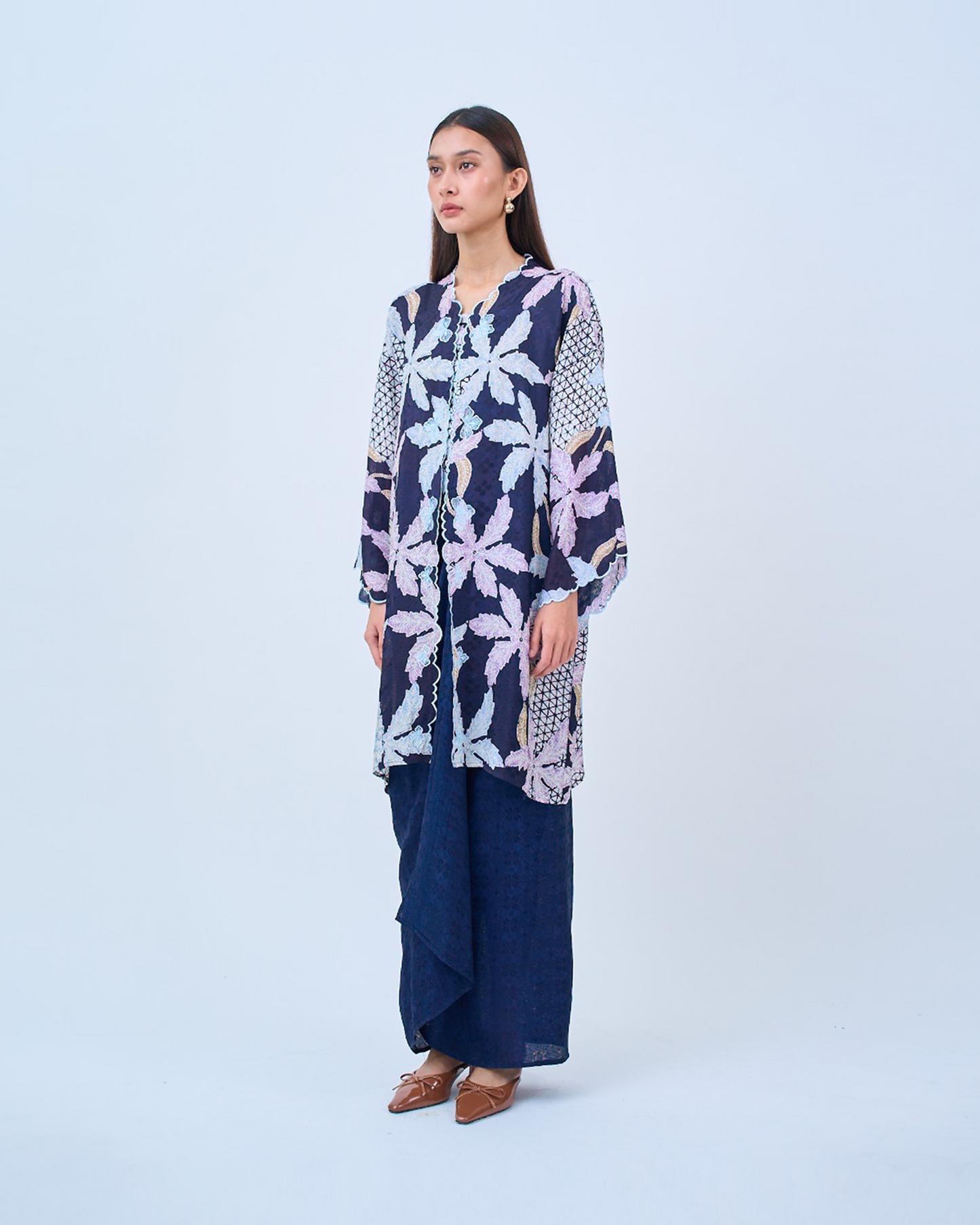 Khadeeja Kebarung in Blue