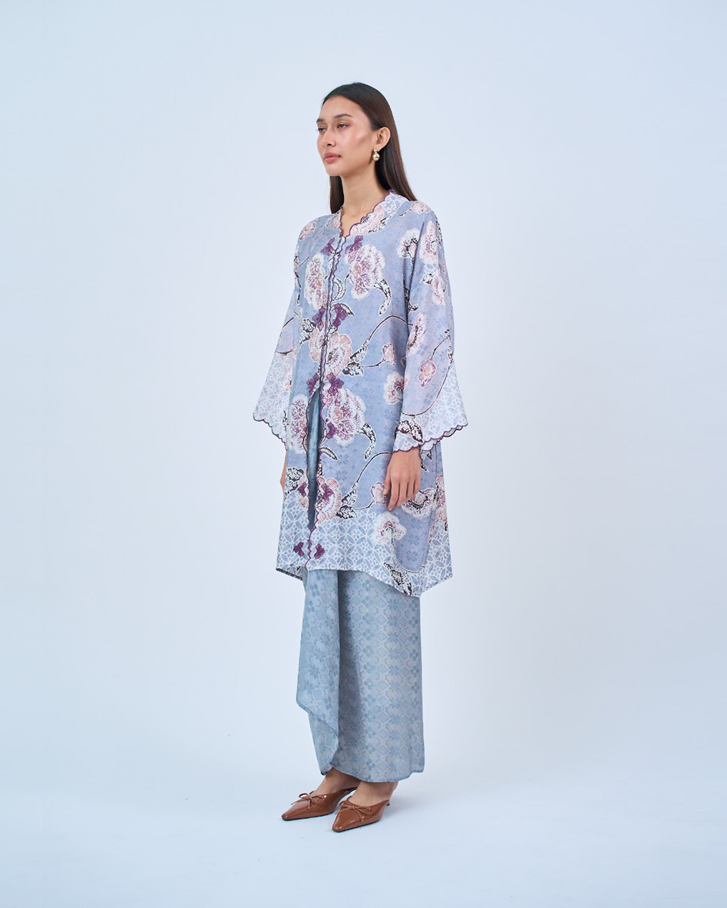 Khadeeja Kebarung in Blue