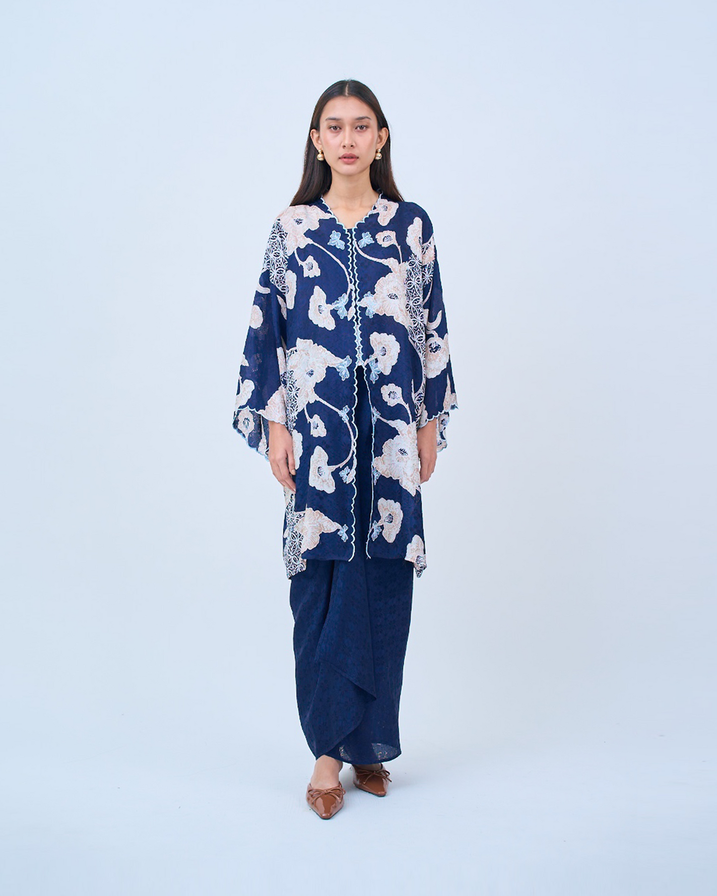 Khadeeja Kebarung in Blue