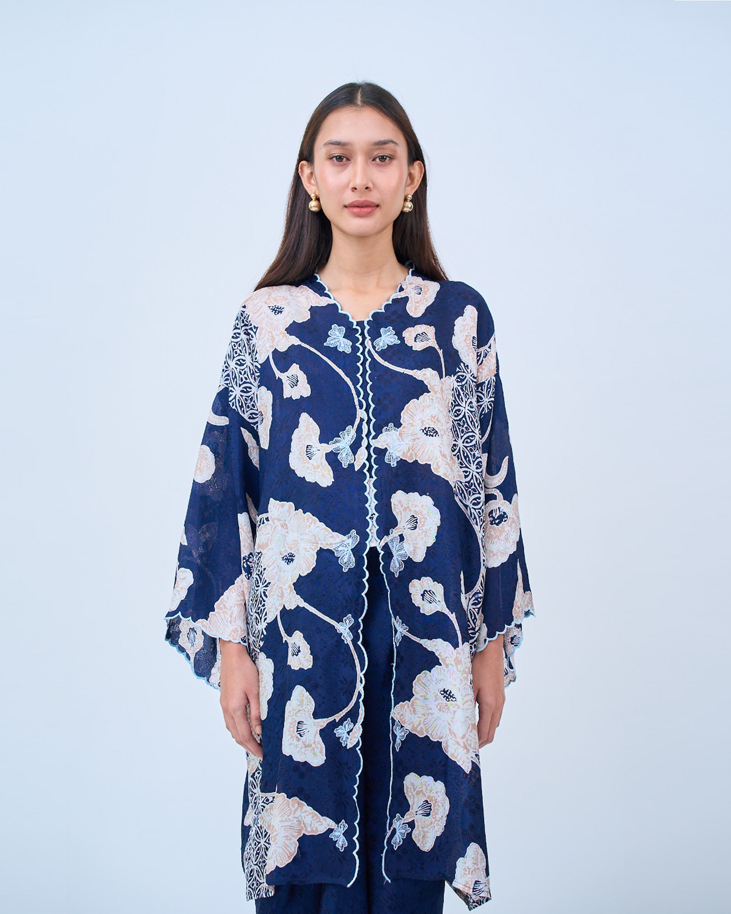 Khadeeja Kebarung in Blue