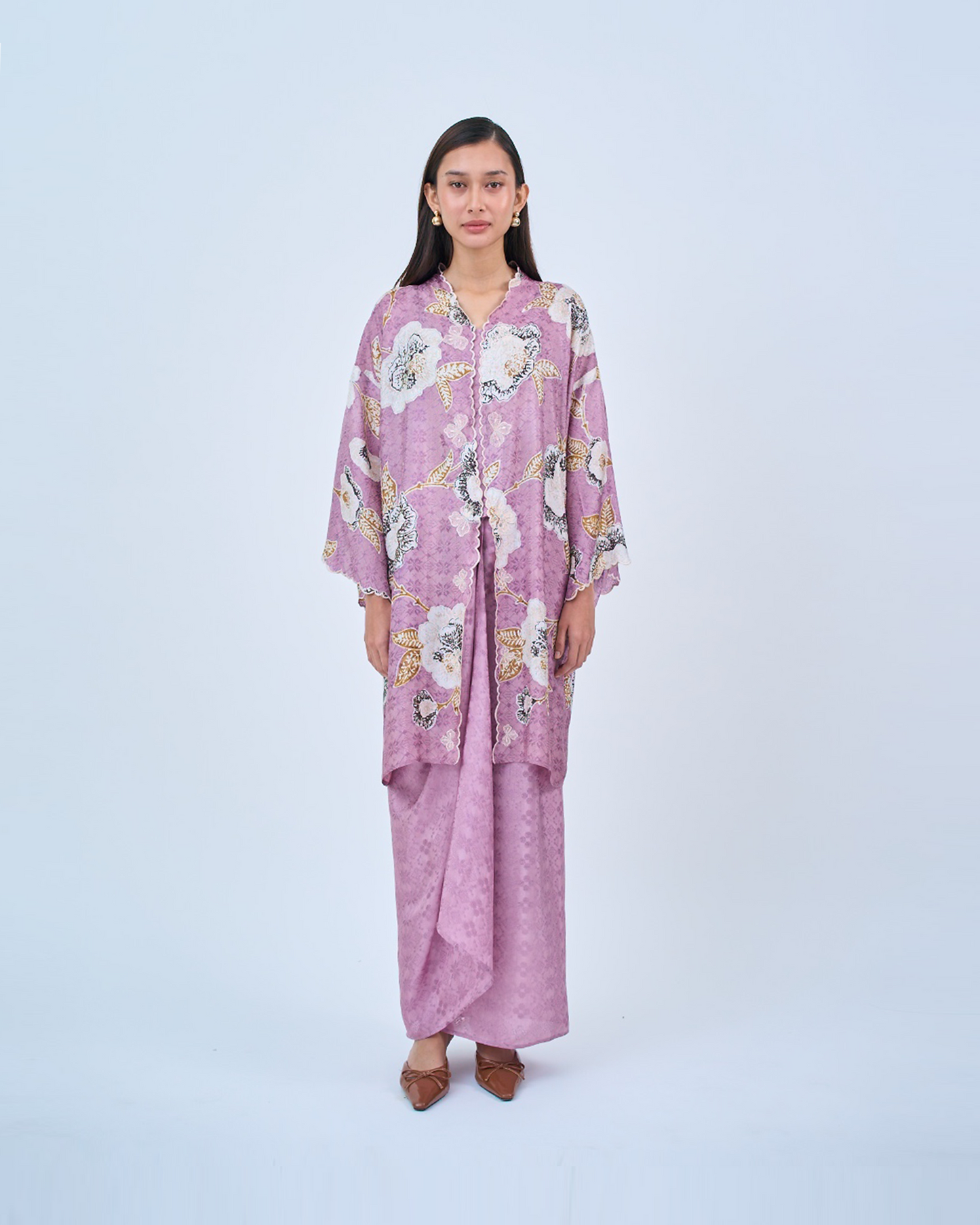 Khadeeja Kebarung in Purple