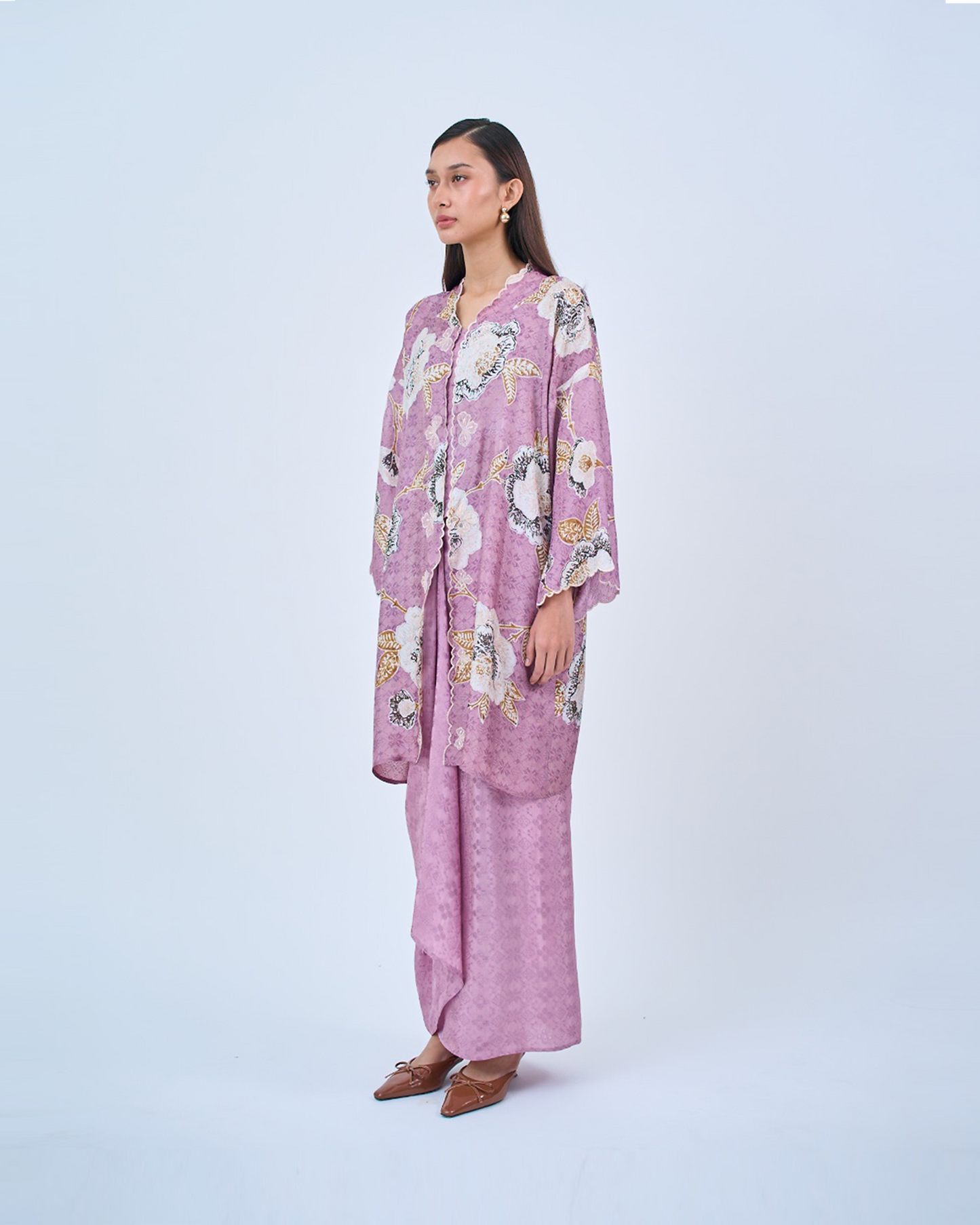 Khadeeja Kebarung in Purple