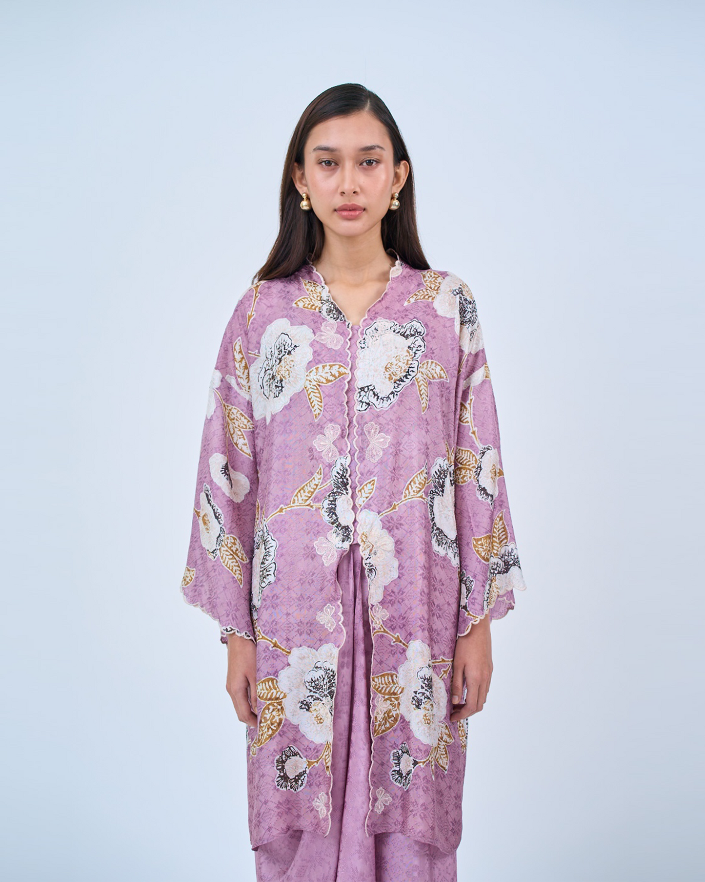 Khadeeja Kebarung in Purple