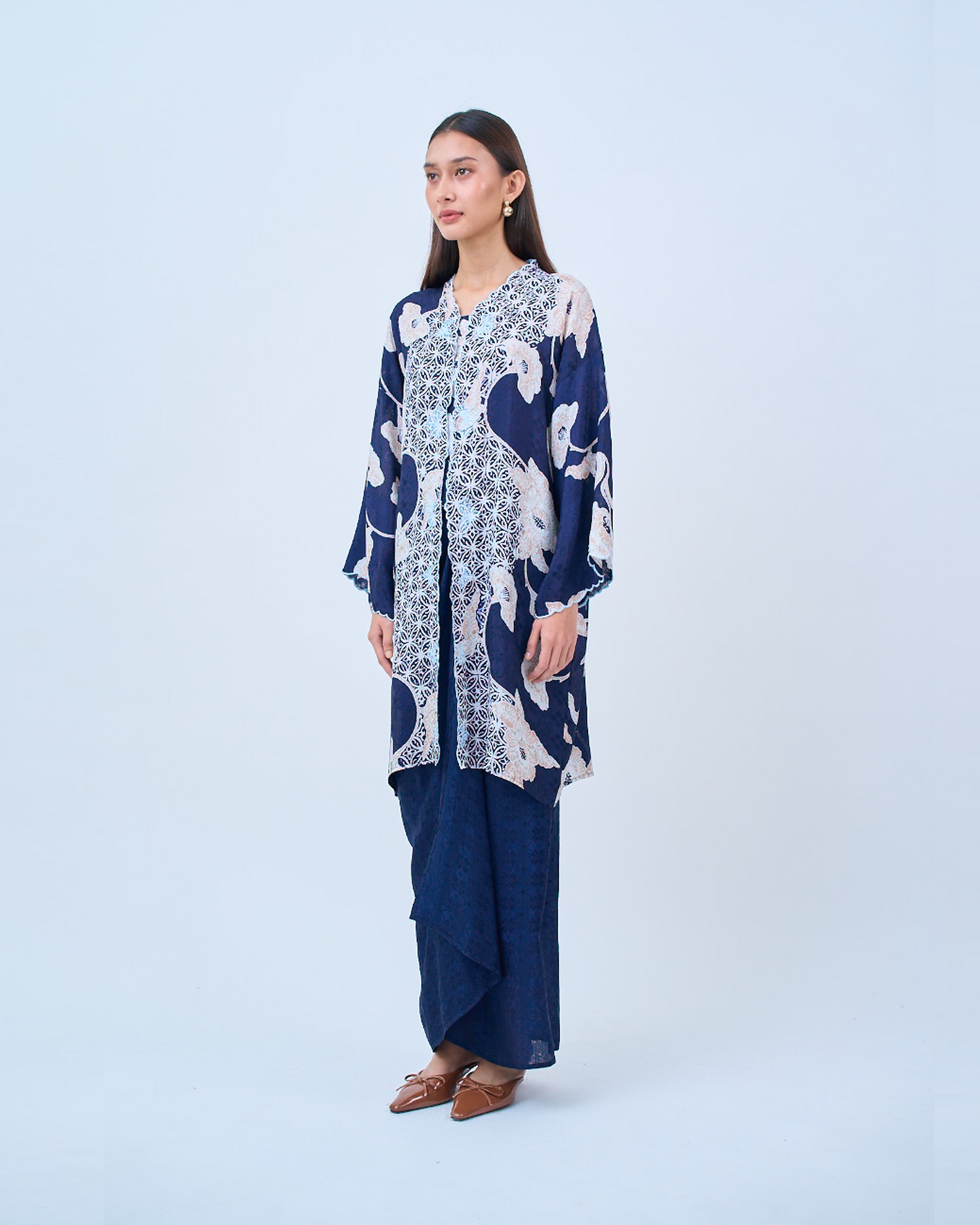 Khadeeja Kebarung in Blue