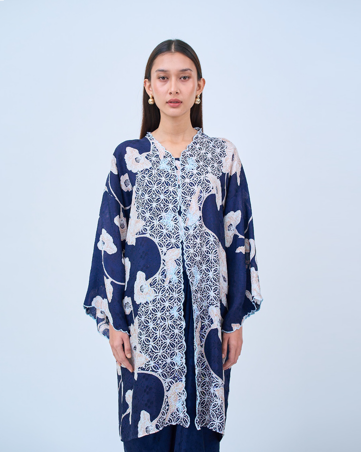 Khadeeja Kebarung in Blue