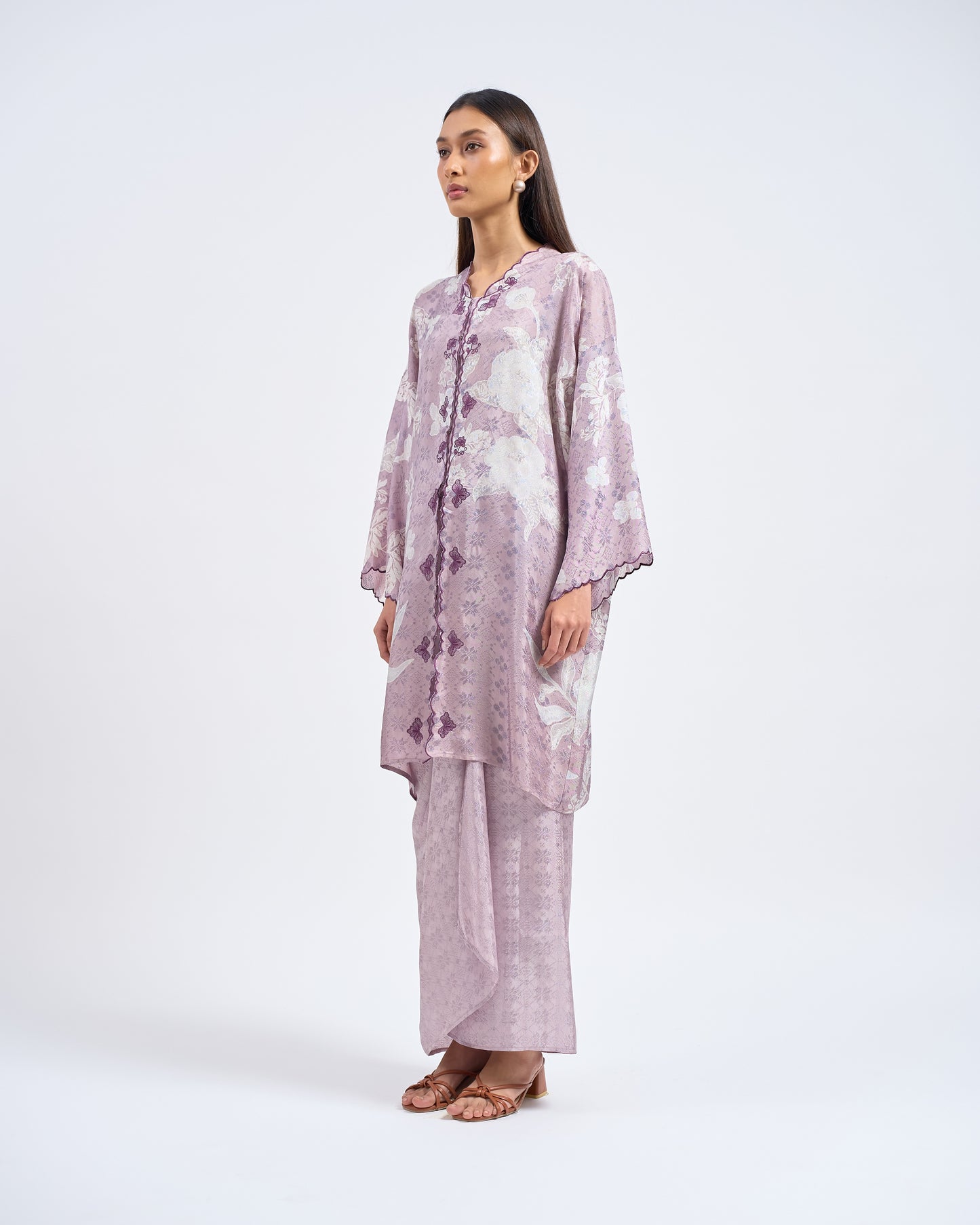 Khadeeja Kebarung in Purple