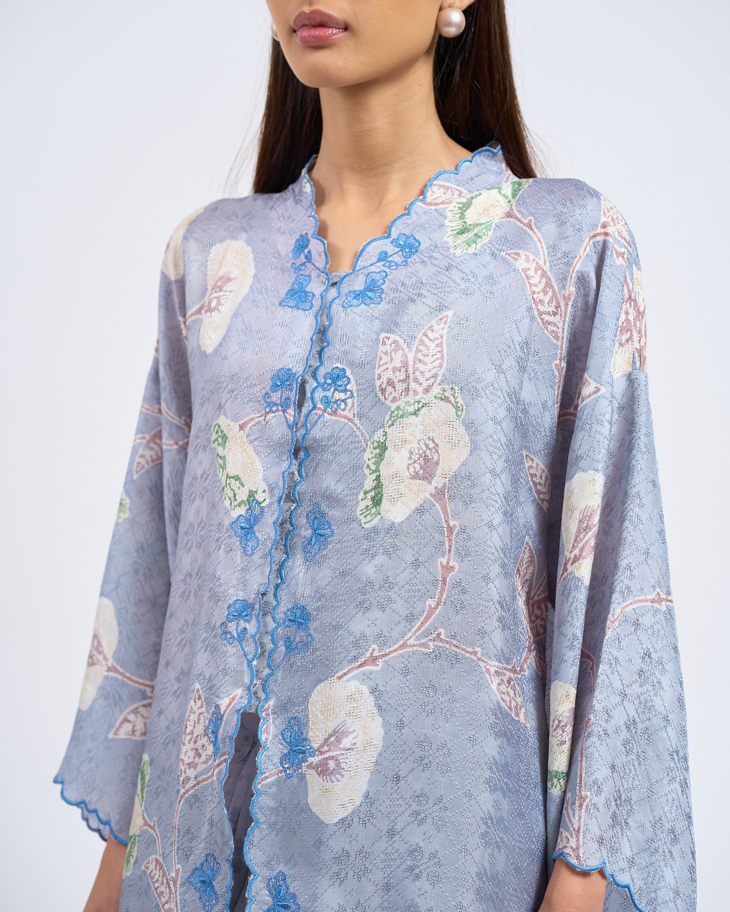 Khadeeja Kebarung in Blue