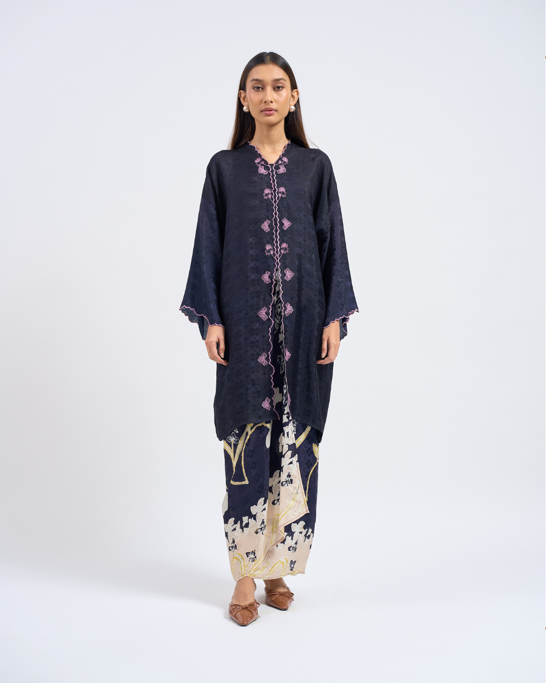 Khadeeja Kebarung in Purple