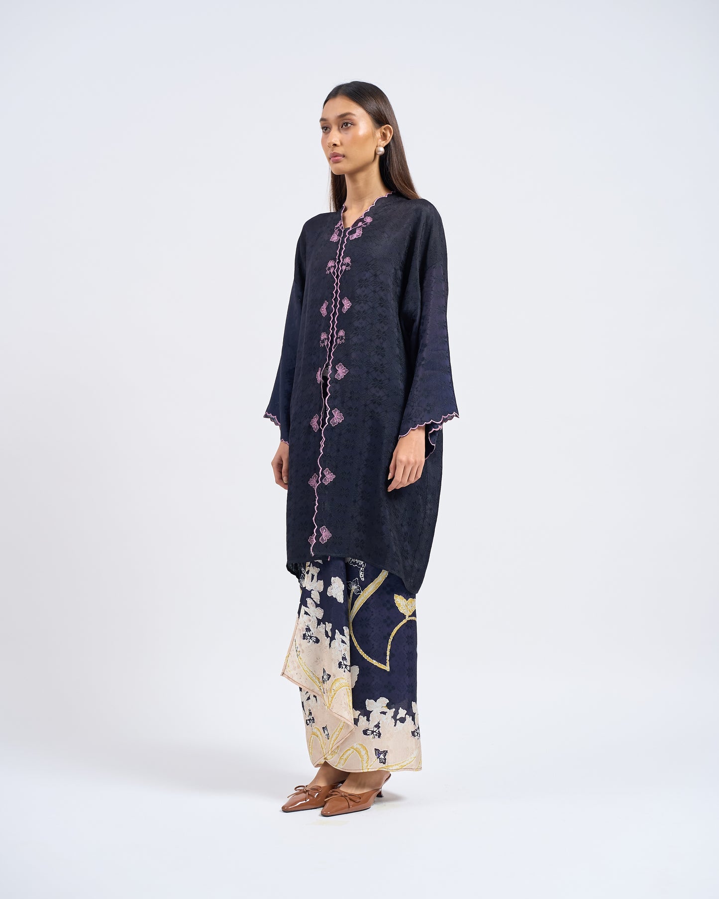 Khadeeja Kebarung in Purple