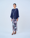 Khairin Kebaya Pendek in Blue