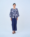 Khairin Kebaya Pendek in Blue