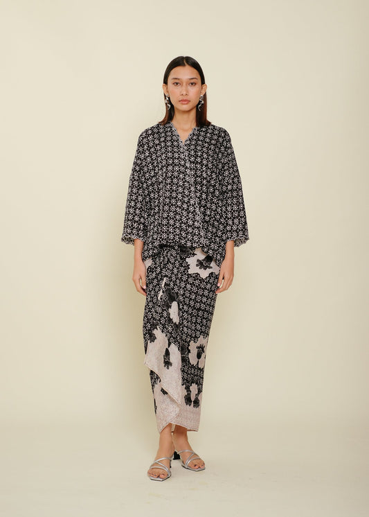 Kurung Kimono MALIKA SULAM (05-11 BLK)