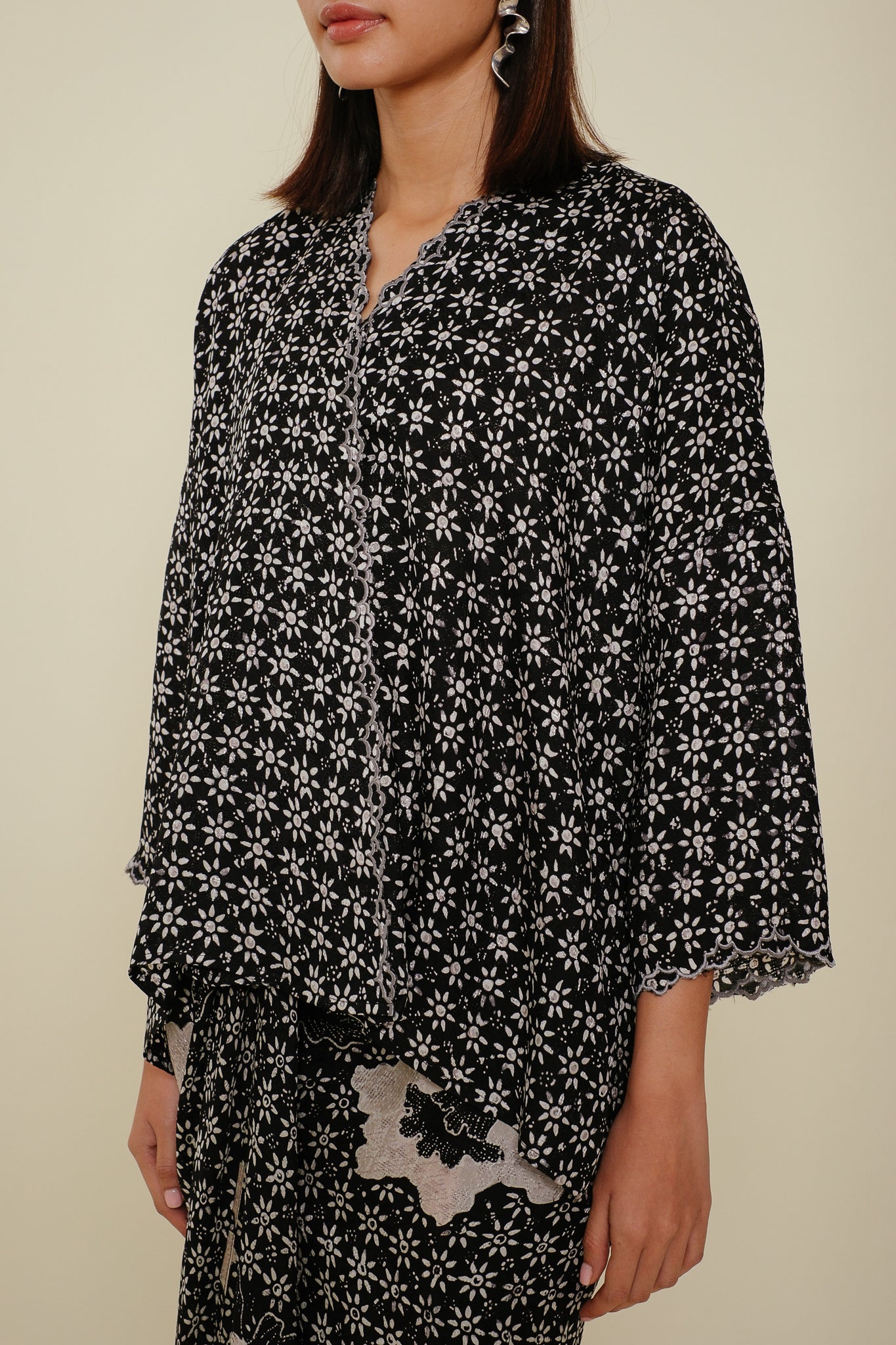 Kurung Kimono MALIKA SULAM (05-11 BLK)