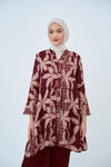 Wardah Kebarung in Maroon
