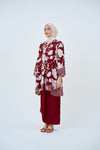 Wardah Kebarung in Maroon
