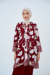 Wardah Kebarung in Maroon
