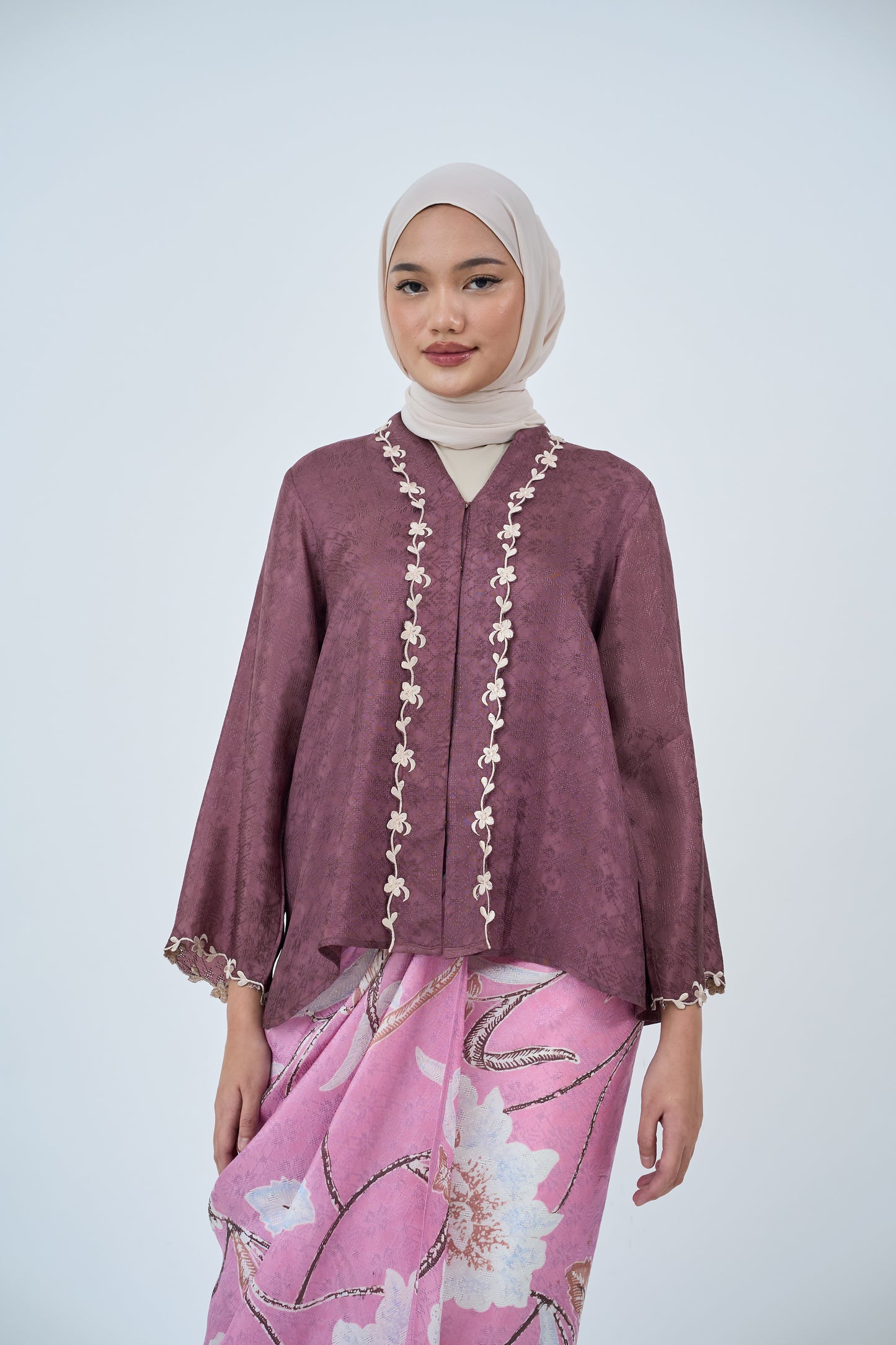 Kebarung Moden WARDAH PENDEK (05-322 PPL/PNK)