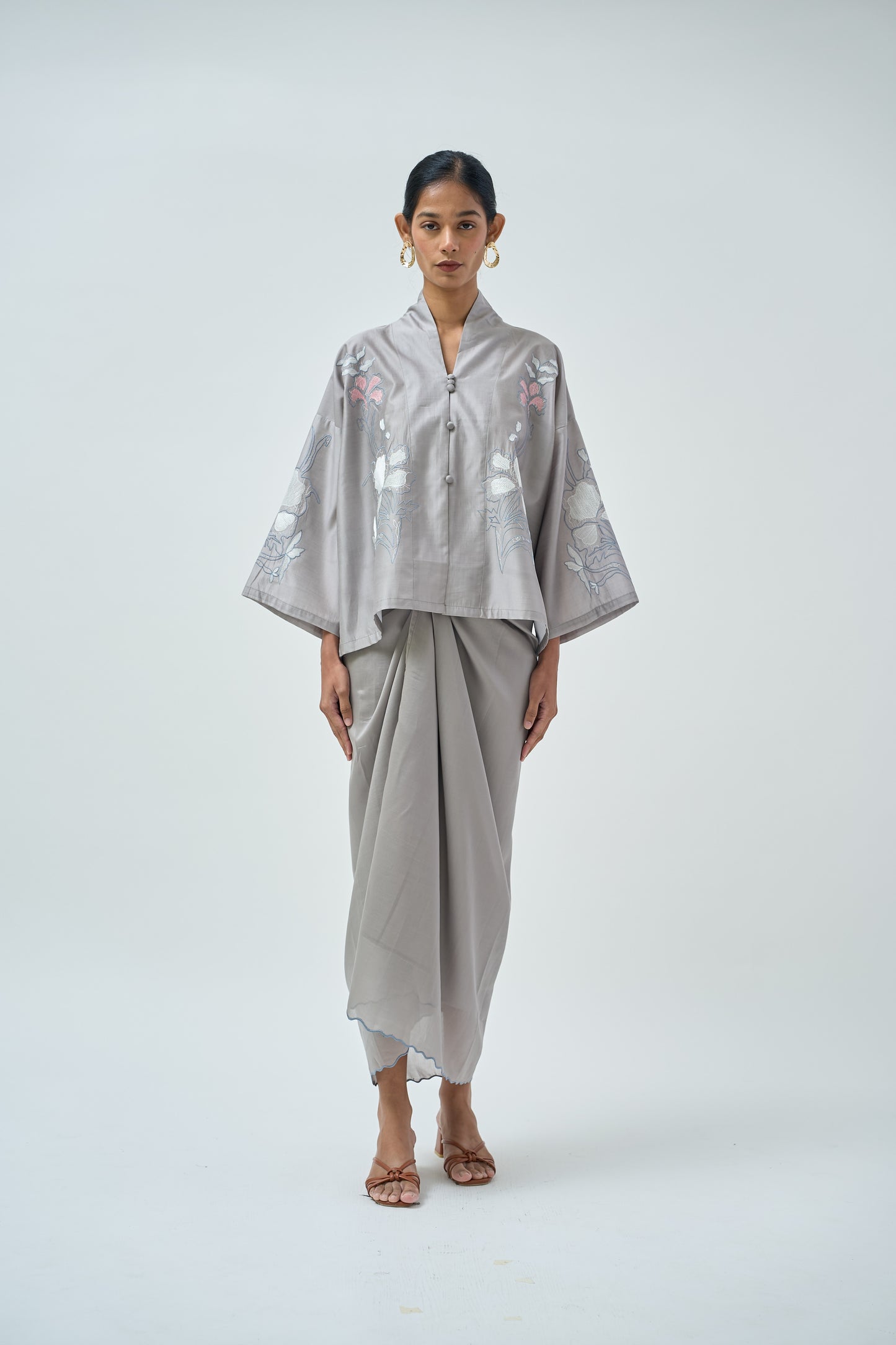 Kimono Kebaya SENJA  : ACT II (SET-GRY)