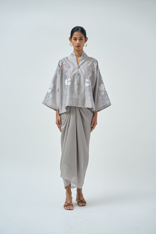 Kimono Kebaya SENJA  : ACT II (SET-GRY)