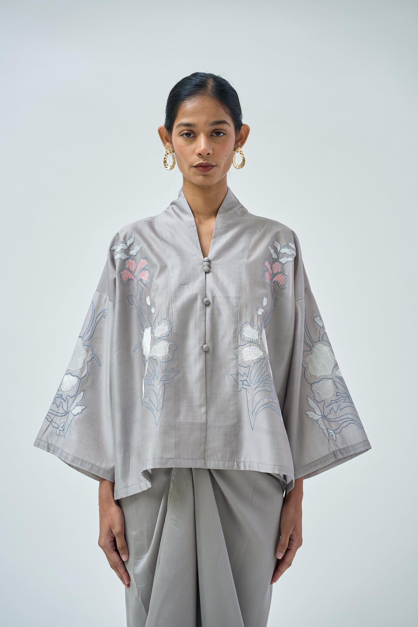 Kimono Kebaya SENJA  : ACT II (SET-GRY)