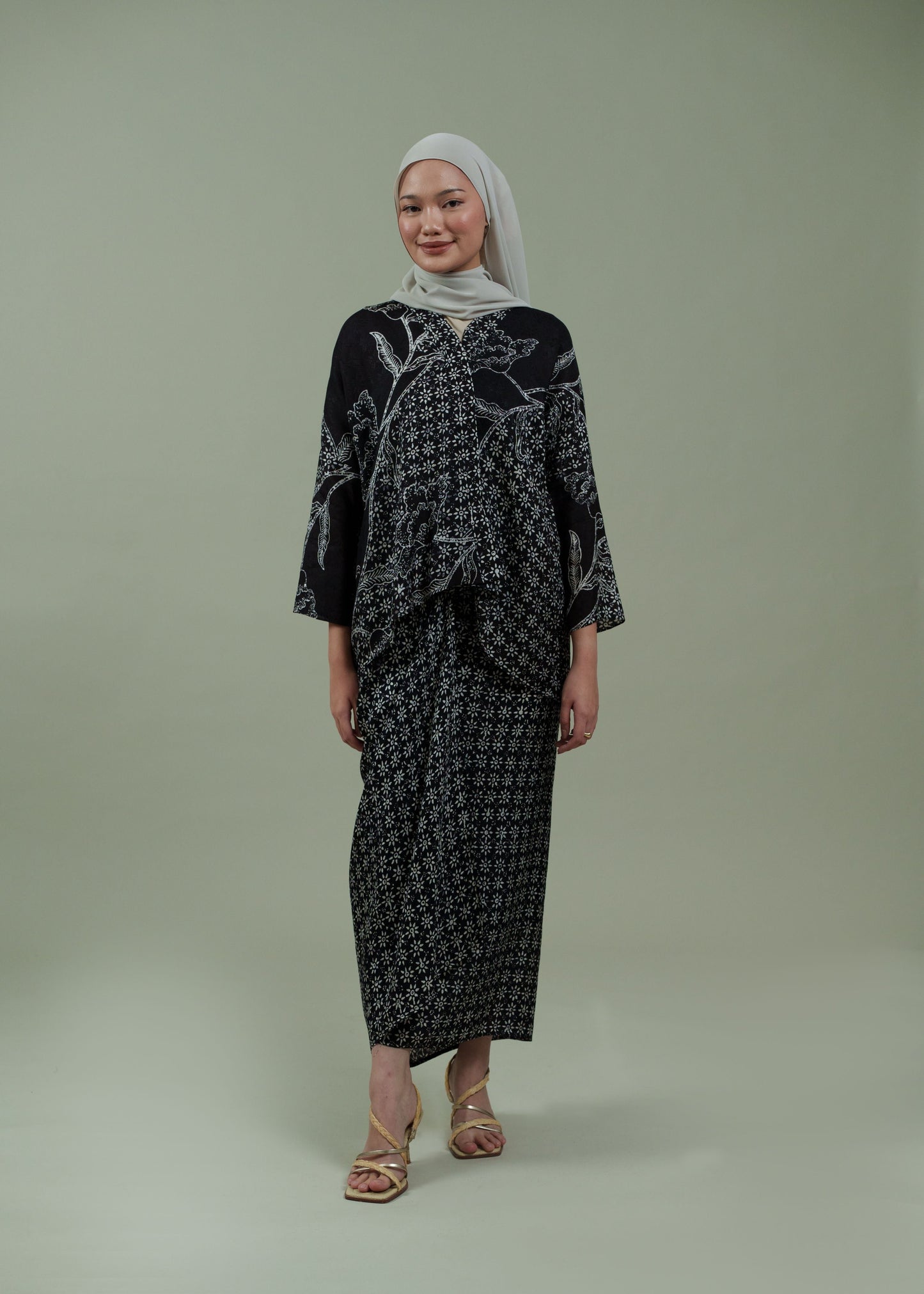 Kurung Kimono MALIKA 05-03 BLK