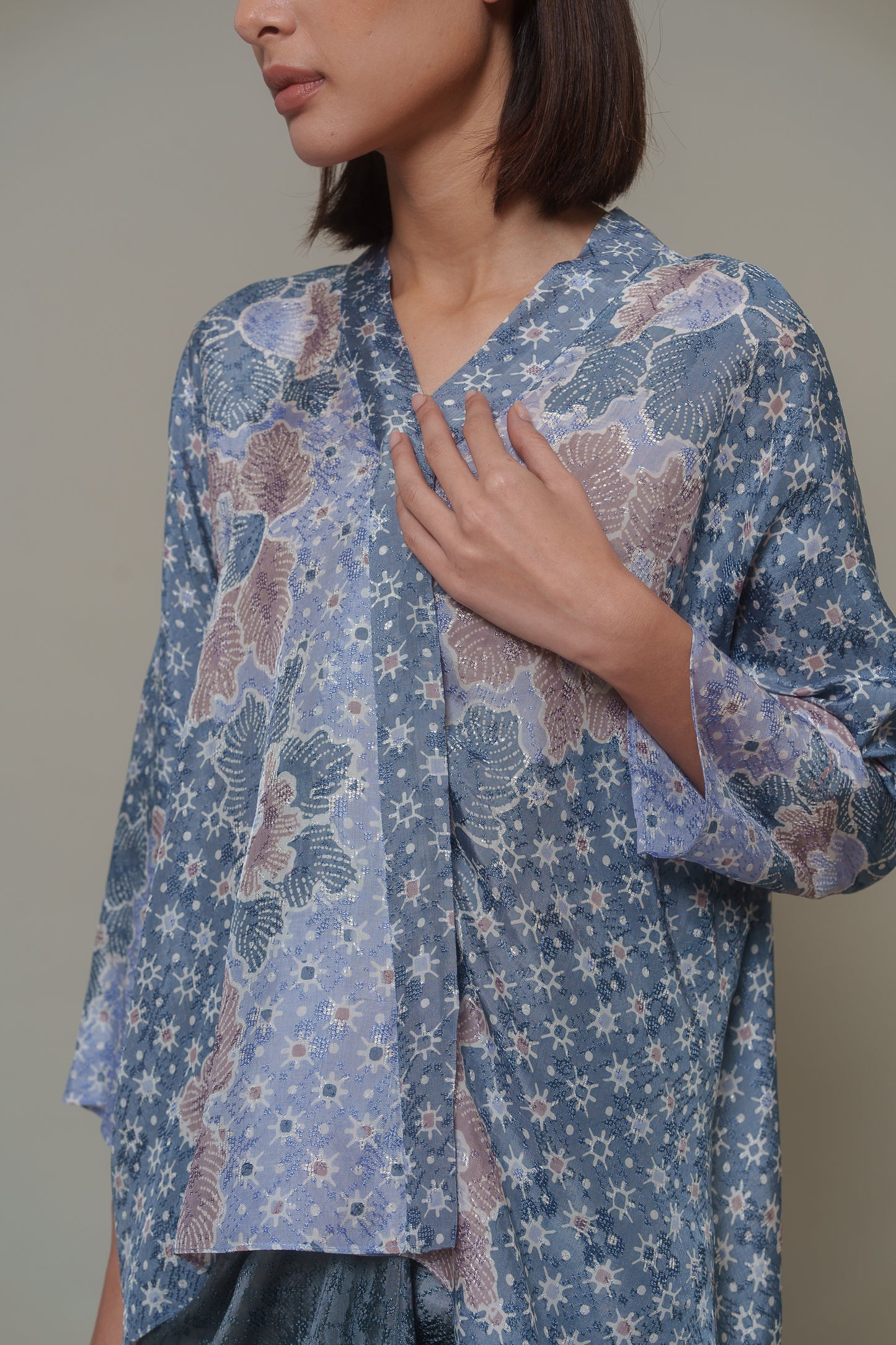 Kurung Kimono MALIKA (05-14 BLU)