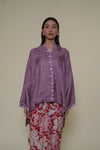 Maya Kurung Kimono in Purple