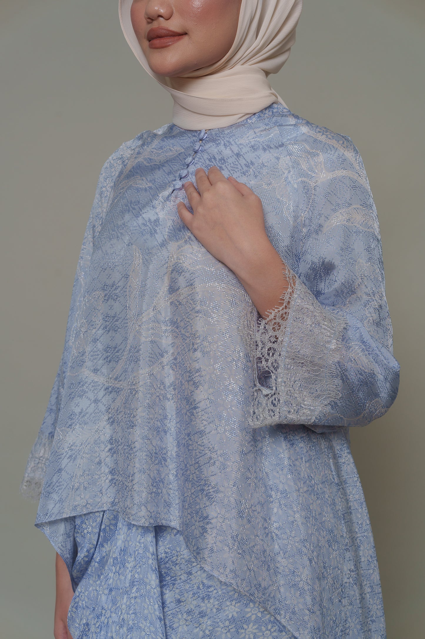 Kurung Moden AZALEA LACE (05-06 BLU)