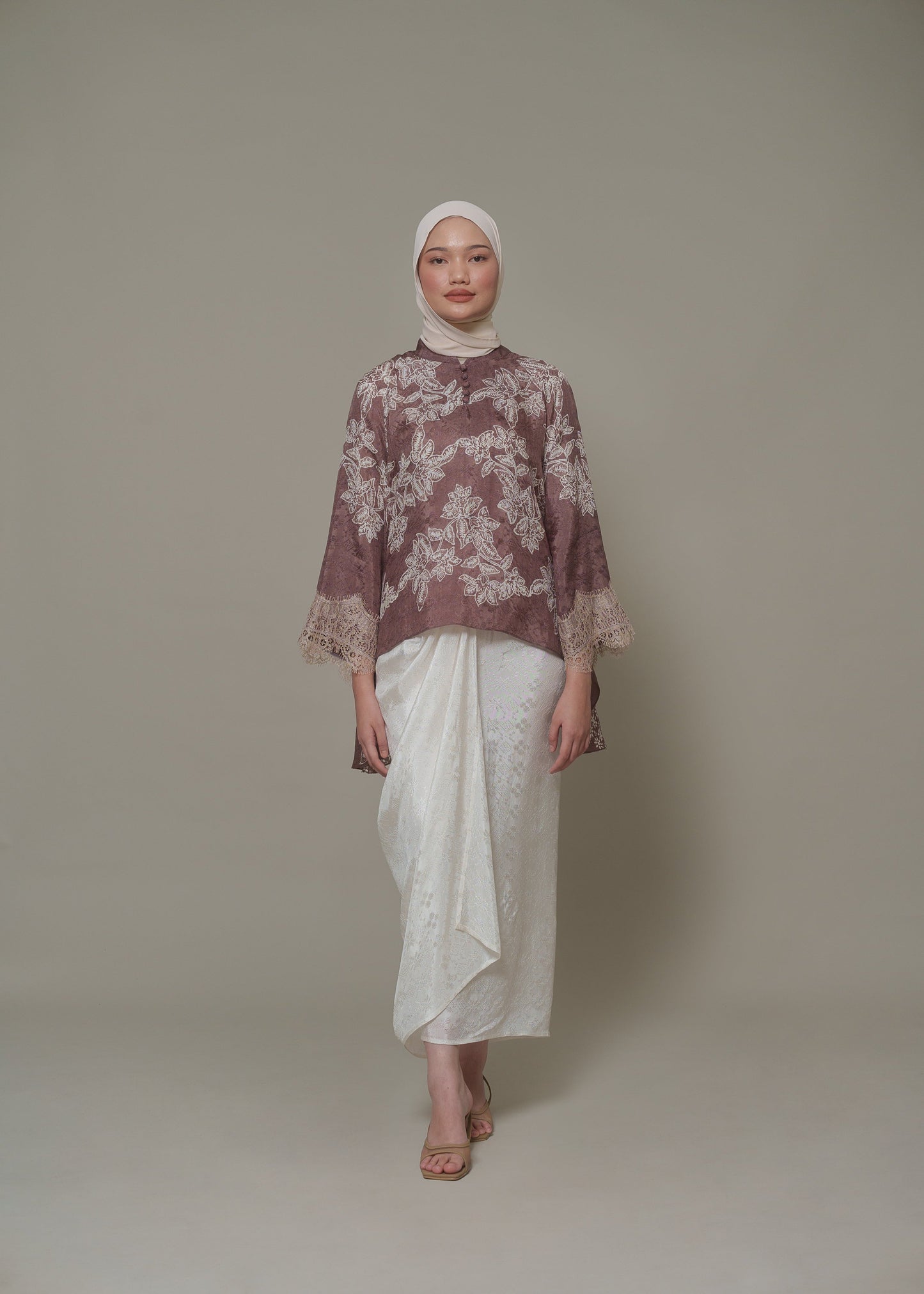 Kurung Moden AZALEA LACE (05-07 BRW/WHT)