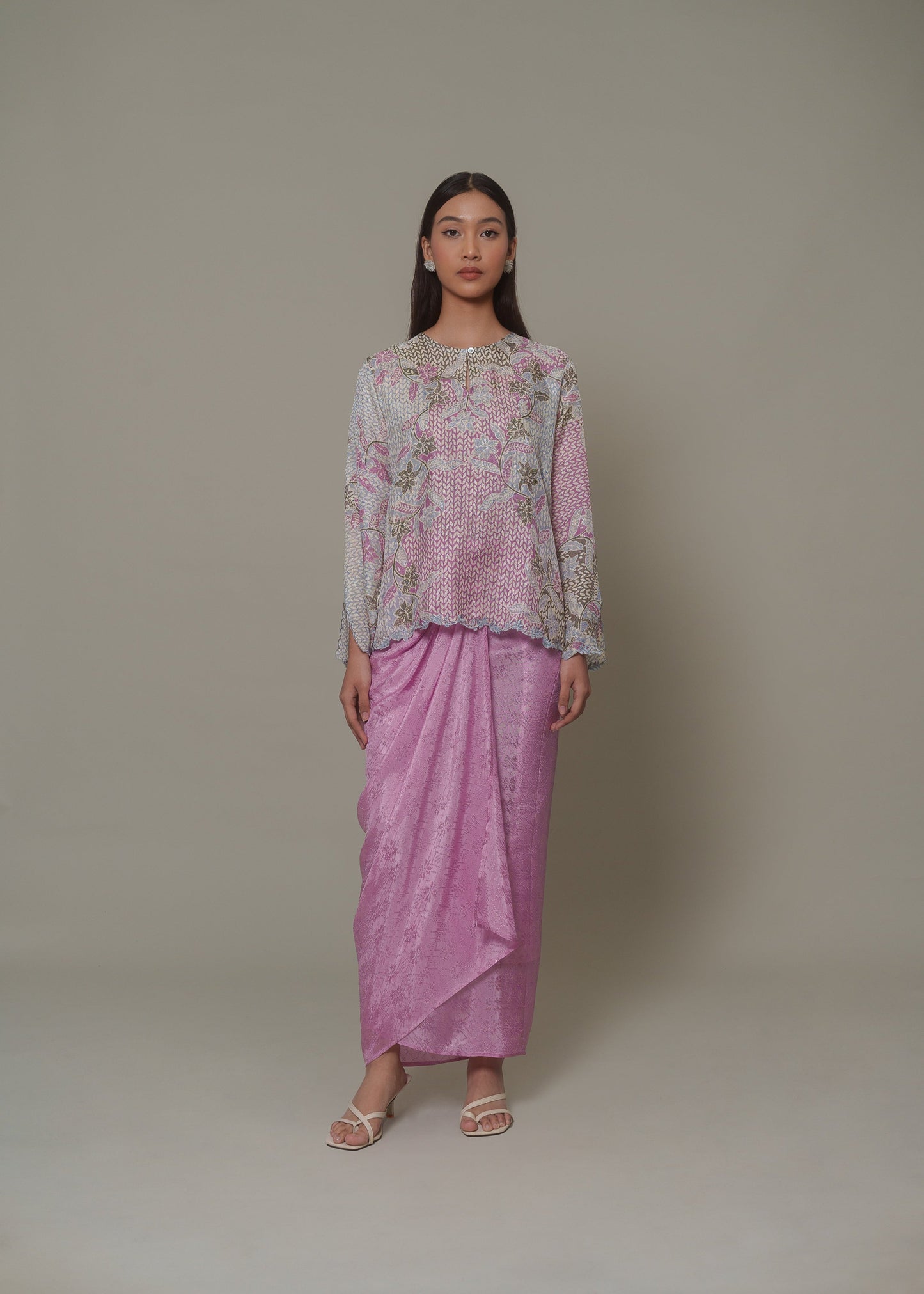 Kurung Pendek Sulam SARINA (05-12 PNK)