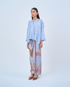 Malika Kurung Kimono in Blue