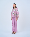 Malika Kurung Kimono in Purple