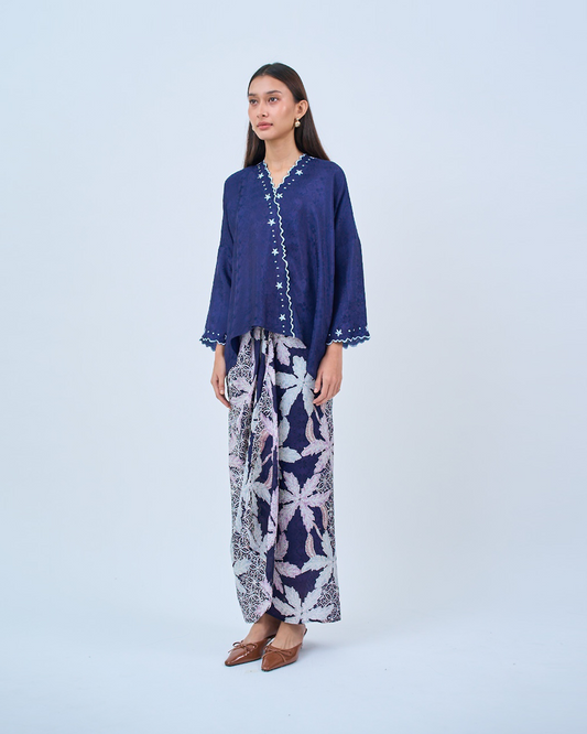 Malika Kurung Kimono in Blue