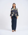 Malika Kurung Kimono in Blue