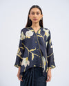 Malika Kurung Kimono in Blue