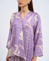 Malika Kurung Kimono in Purple