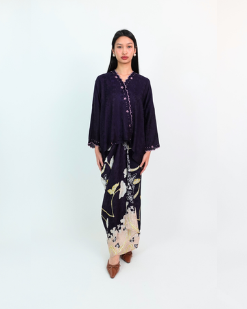 Malika Kurung Kimono in Blue